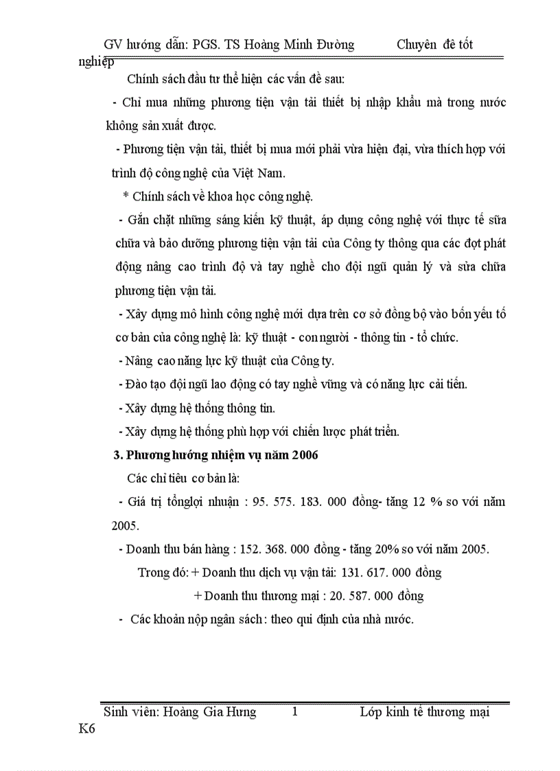 image for page Hoàn thiện tổ chức quản lý của Công ty TNHH Vận Tải Thương Mại Trường Hưng