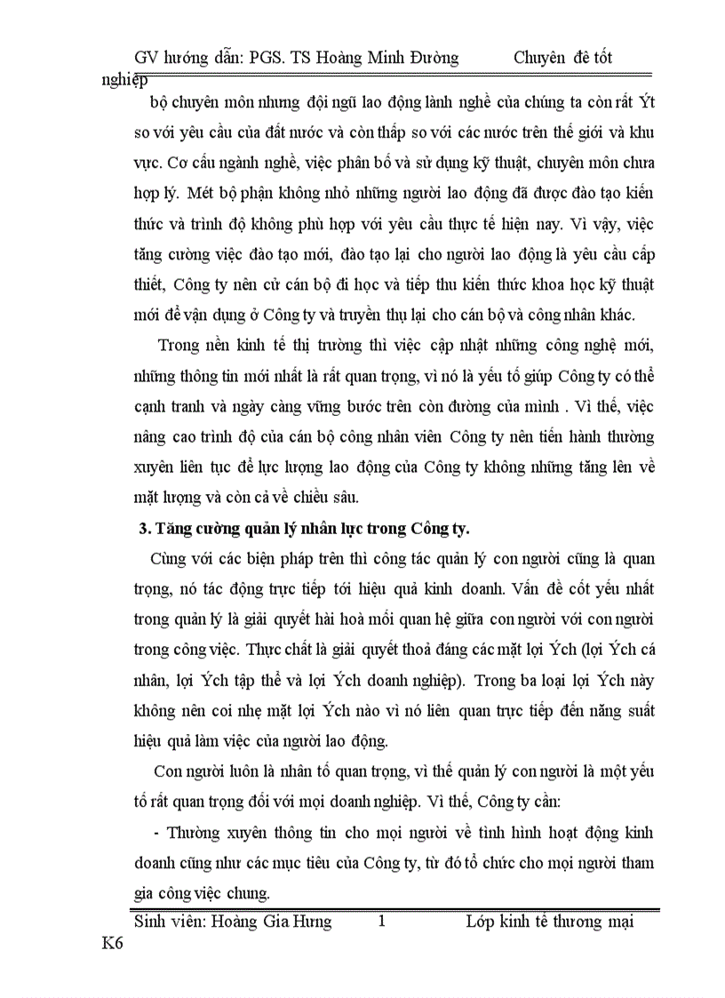 image for page Hoàn thiện tổ chức quản lý của Công ty TNHH Vận Tải Thương Mại Trường Hưng