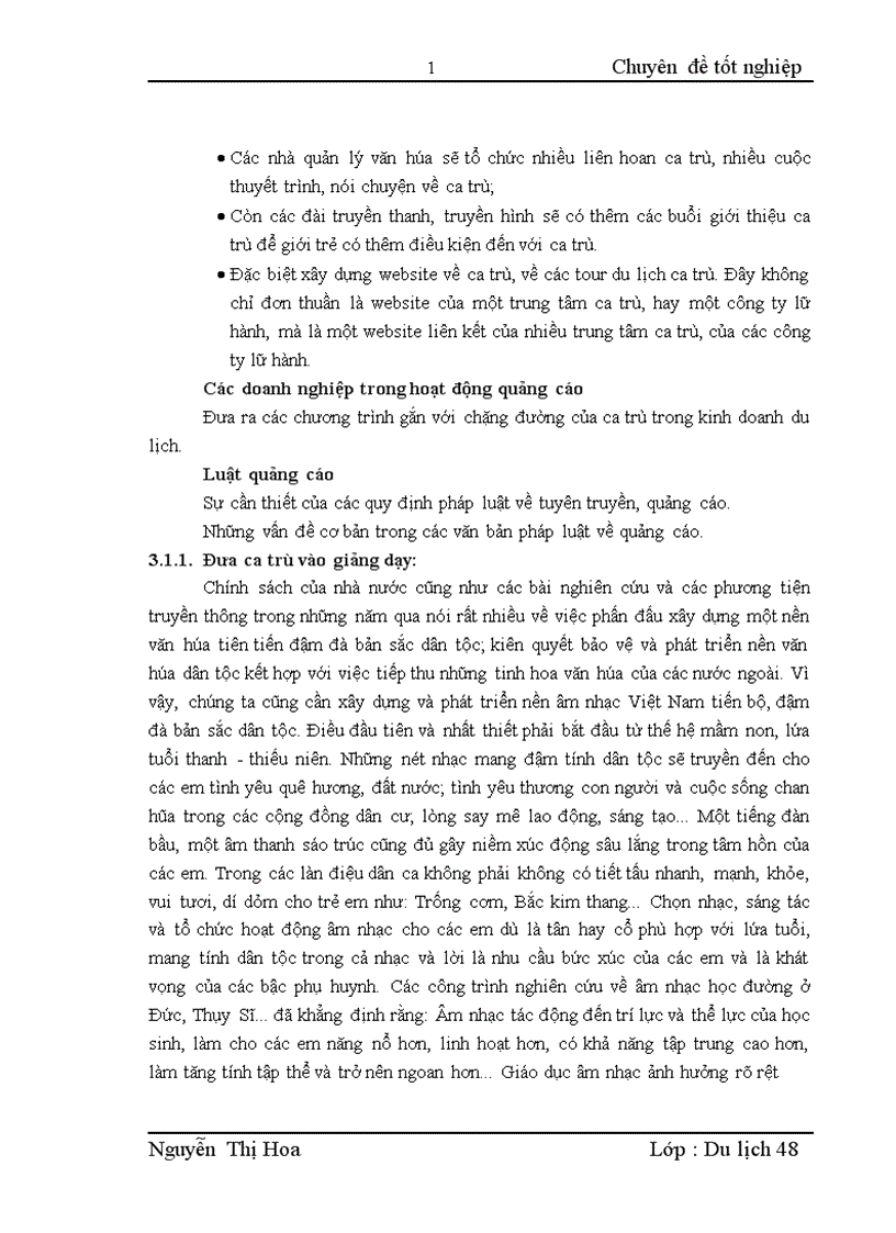 image for page Các giải pháp nhằm góp phần bảo tồn và phát triển ca trù trong kinh doanh du lịch tại điểm du lịch Hà Nội 1