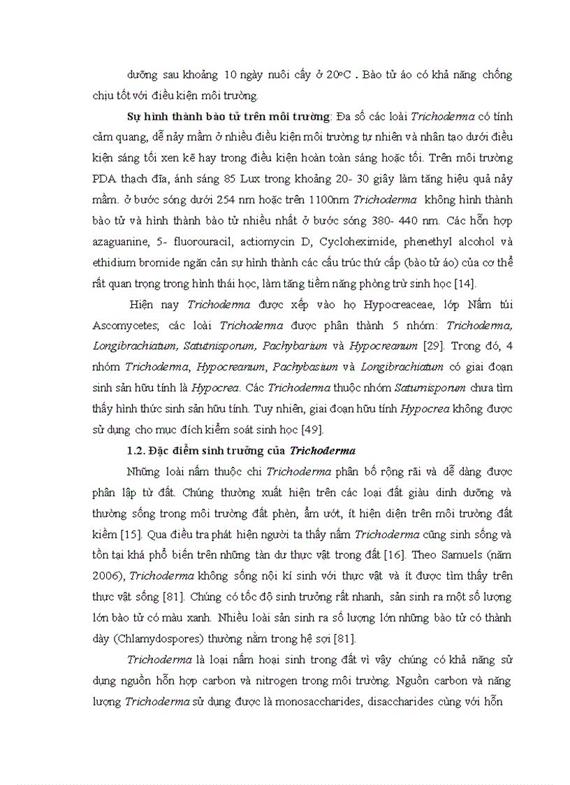 image for page Nghiên cứu khả năng đối kháng và tiềm năng ứng dụng của một số chủng Trichoderma phân lập từ RNM trên một số nấm bệnh thực vật 1