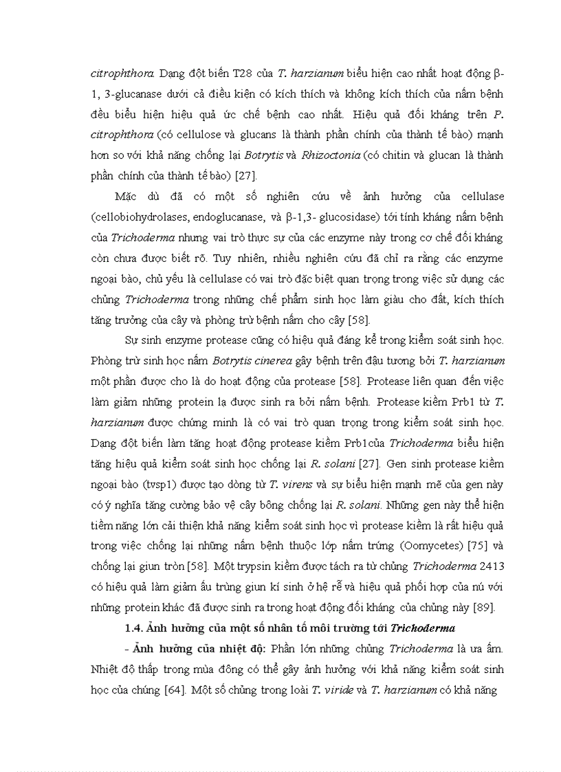 image for page Nghiên cứu khả năng đối kháng và tiềm năng ứng dụng của một số chủng Trichoderma phân lập từ RNM trên một số nấm bệnh thực vật 1