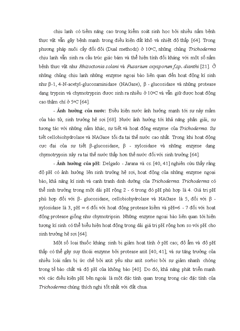 image for page Nghiên cứu khả năng đối kháng và tiềm năng ứng dụng của một số chủng Trichoderma phân lập từ RNM trên một số nấm bệnh thực vật 1