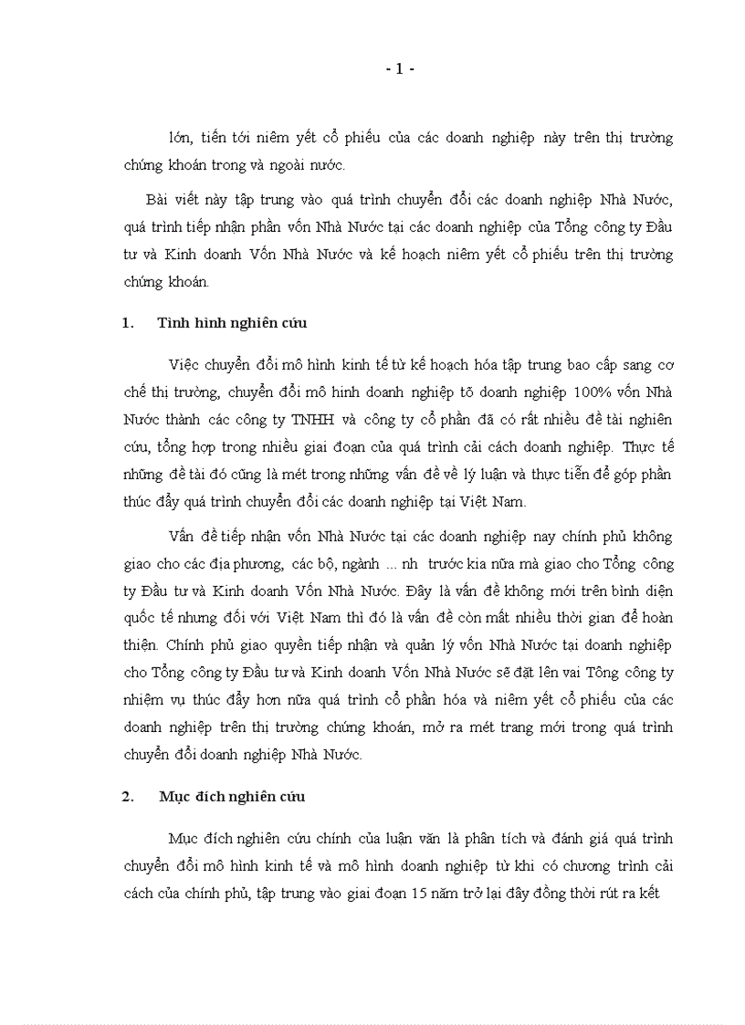 image for page Vai trò của Tổng công ty Đầu tư và Kinh doanh Vốn Nhà Nước đối với sự phát triển của thị trường chứng khoán Việt Nam