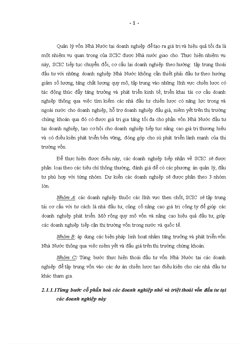 image for page Vai trò của Tổng công ty Đầu tư và Kinh doanh Vốn Nhà Nước đối với sự phát triển của thị trường chứng khoán Việt Nam