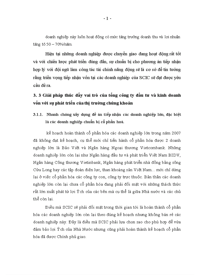 image for page Vai trò của Tổng công ty Đầu tư và Kinh doanh Vốn Nhà Nước đối với sự phát triển của thị trường chứng khoán Việt Nam