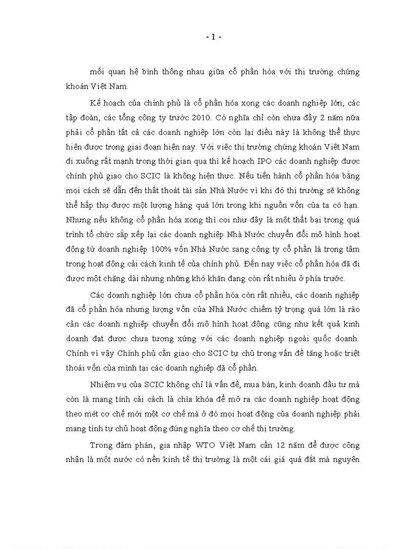 image for page Vai trò của Tổng công ty Đầu tư và Kinh doanh Vốn Nhà Nước đối với sự phát triển của thị trường chứng khoán Việt Nam