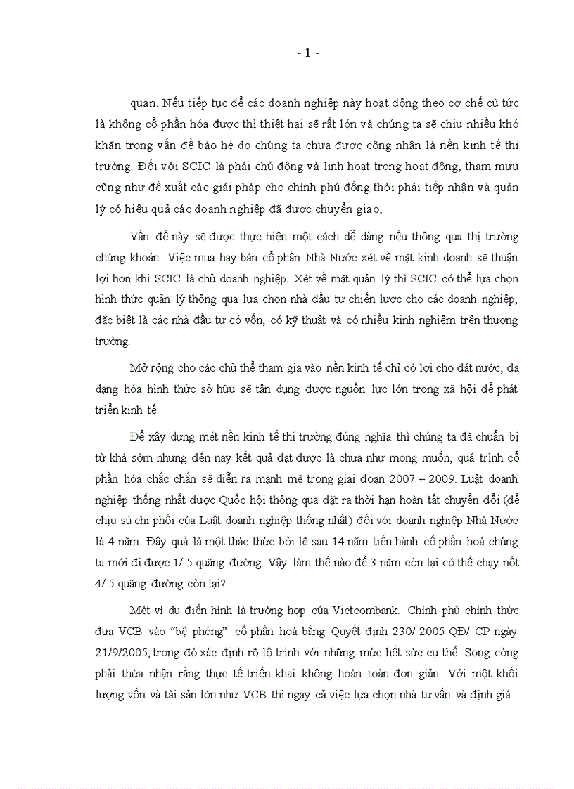 image for page Vai trò của Tổng công ty Đầu tư và Kinh doanh Vốn Nhà Nước đối với sự phát triển của thị trường chứng khoán Việt Nam