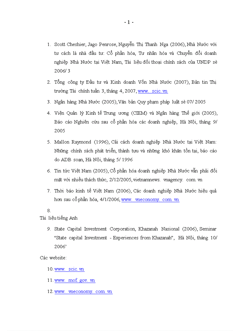 image for page Vai trò của Tổng công ty Đầu tư và Kinh doanh Vốn Nhà Nước đối với sự phát triển của thị trường chứng khoán Việt Nam