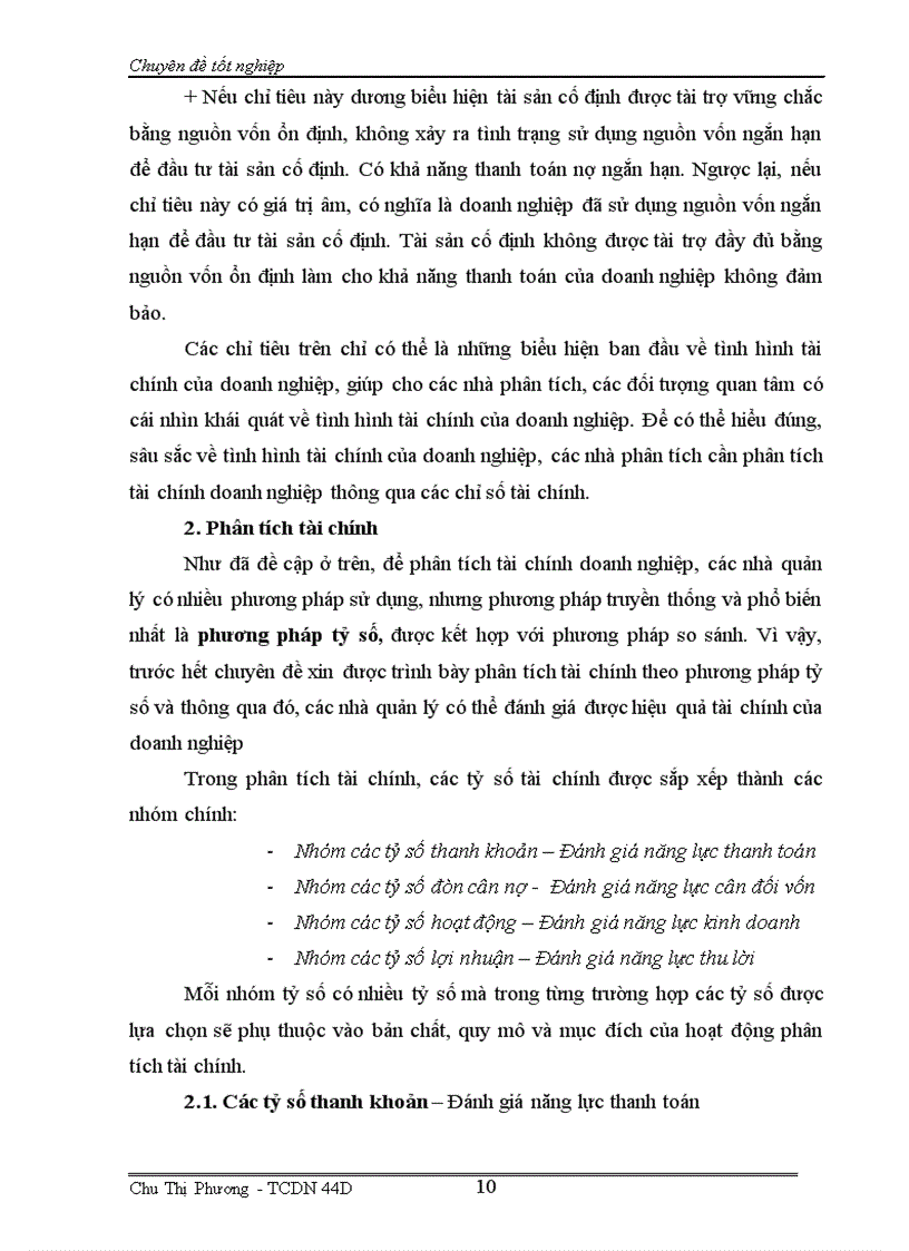 image for page Phân tích tài chính và nâng cao hiệu quả tài chính của Tổng công ty Hàng không Việt Nam 1