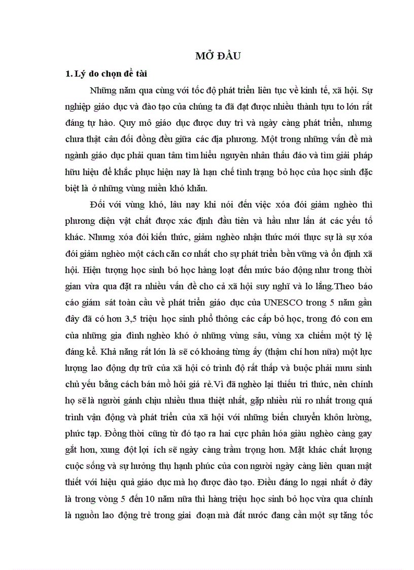 image for page Biện pháp Quản lý của hiệu Trưởng nhằm khắc phục tình trạng học sinh bỏ học ở các trường THPT vùng khó huyện Di Linh 1