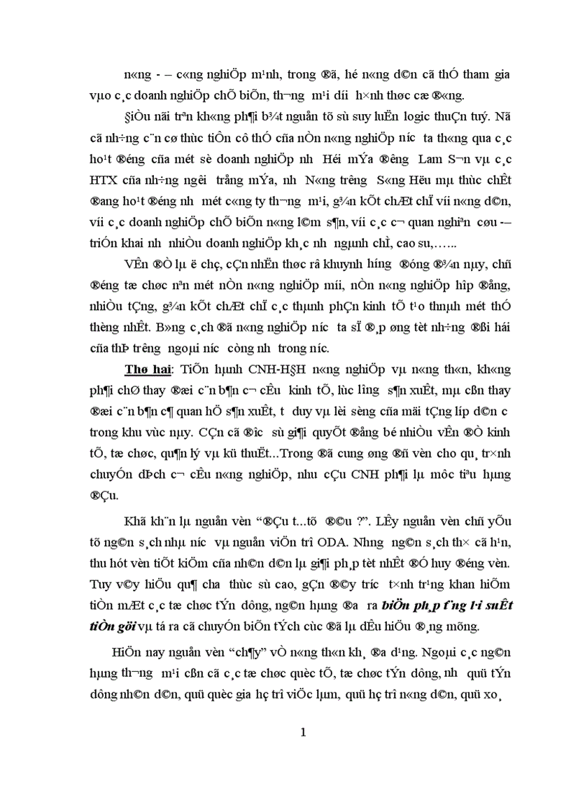 image for page Phương hướng cơ bản chuyển dịch cơ cấu nông nghiệp Việt Nam giai đoạn 20012 2010