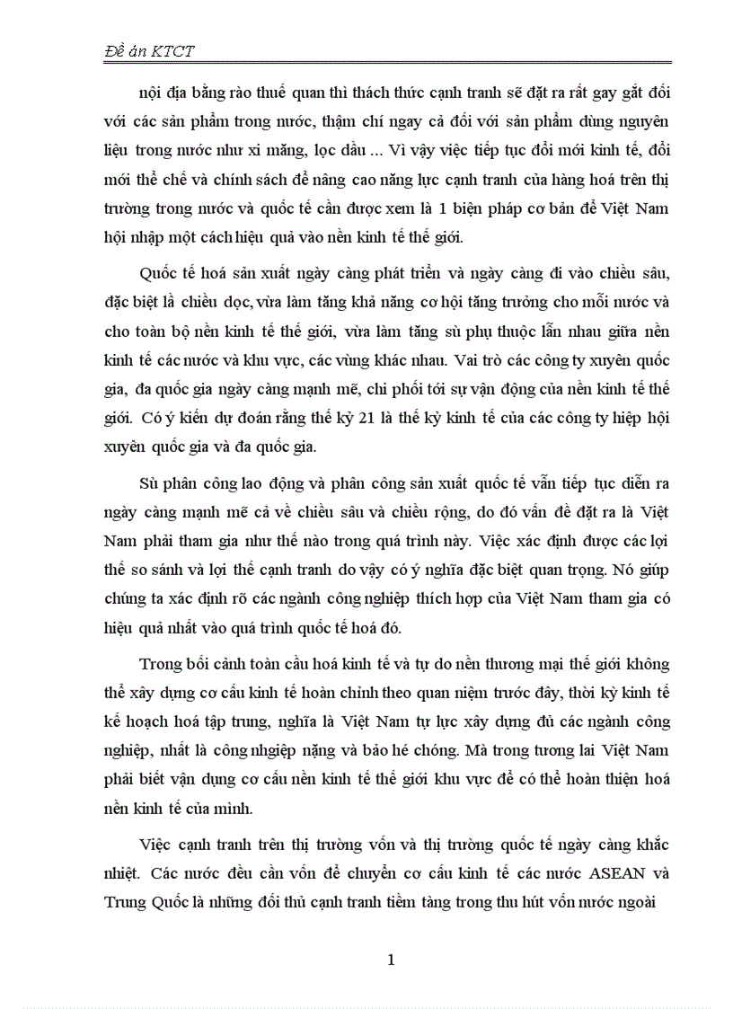 image for page Tiến trình hội nhập AFTA của Việt Nam