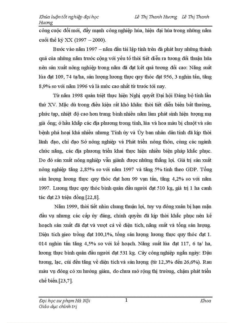 image for page Đảng bộ tỉnh Nam Định lãnh đạo phát triển nông nghiệp giai đoạn 1997 2008 1