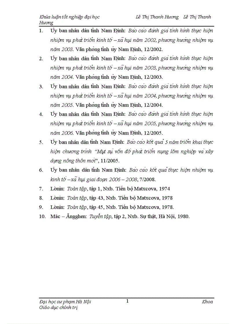 image for page Đảng bộ tỉnh Nam Định lãnh đạo phát triển nông nghiệp giai đoạn 1997 2008 1