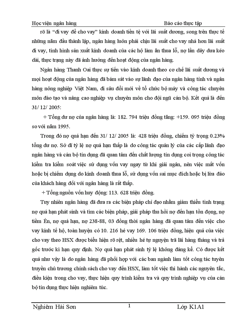 image for page Giải pháp nhằm nâng cao chất lượng tín dụng đối với HSX tại NHN0 PTNT Thanh Oai