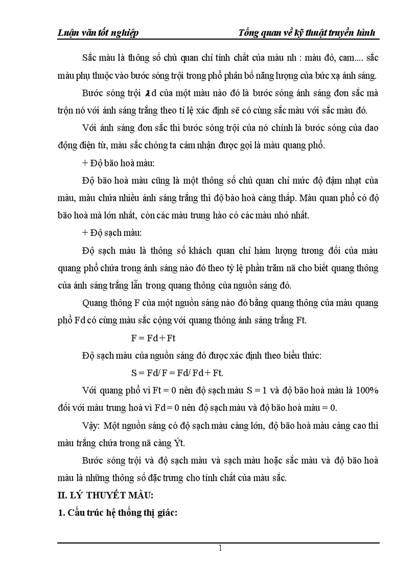 image for page Tổng quan về kỹ thuật truyền hình