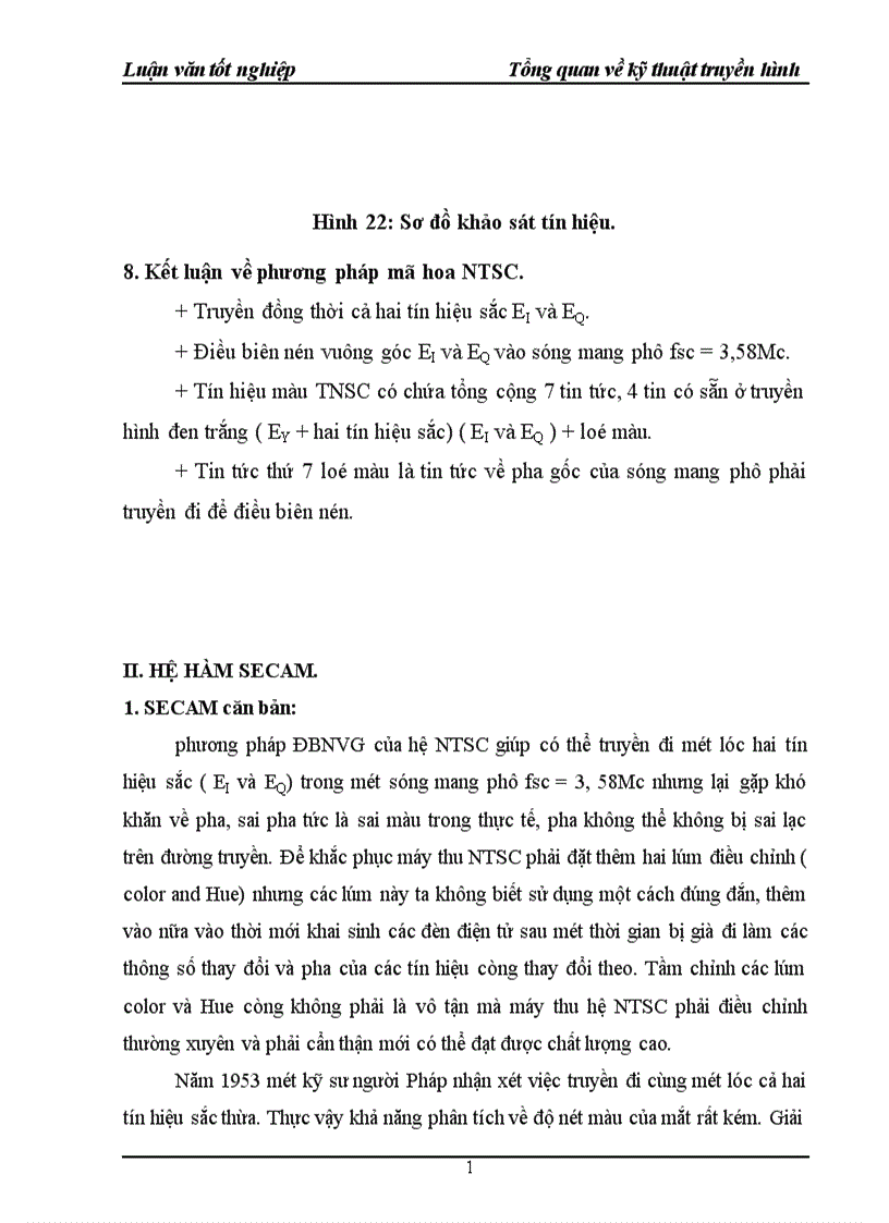 image for page Tổng quan về kỹ thuật truyền hình