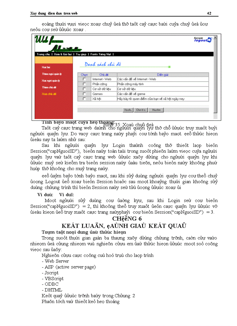 image for page Xay dung dien dan tren web Xây dựng ứng dụng Diễn đàn trên Web