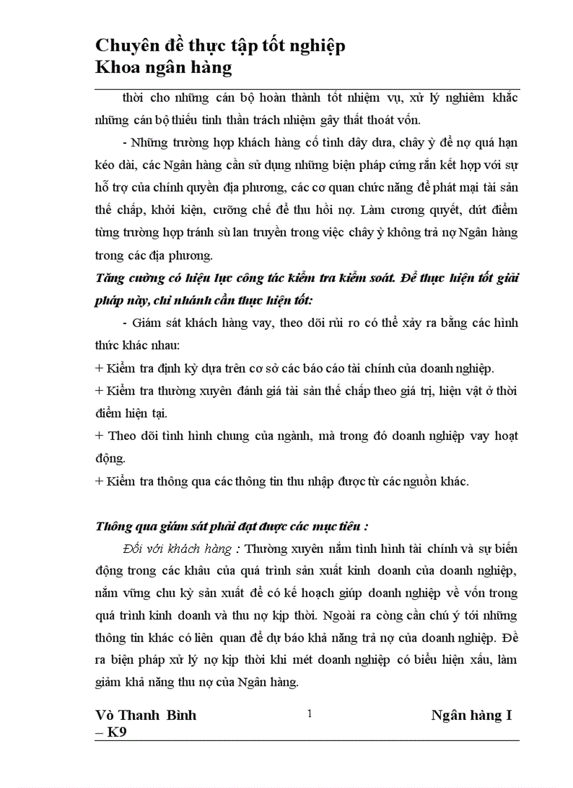 image for page Chất lượng tín dụng ngân hàng hiện trạng và giải pháp nâng cao chất lượng tín dụng tại NHTMCP Navibank Hà Nội