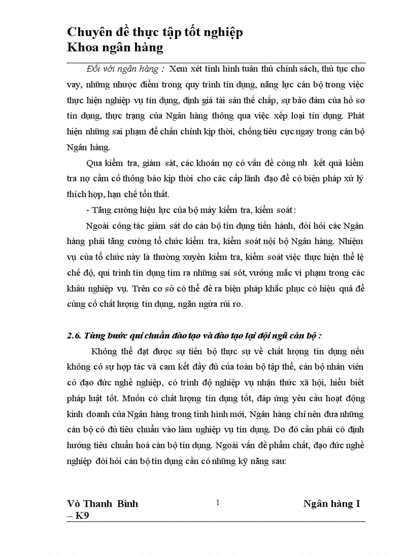 image for page Chất lượng tín dụng ngân hàng hiện trạng và giải pháp nâng cao chất lượng tín dụng tại NHTMCP Navibank Hà Nội