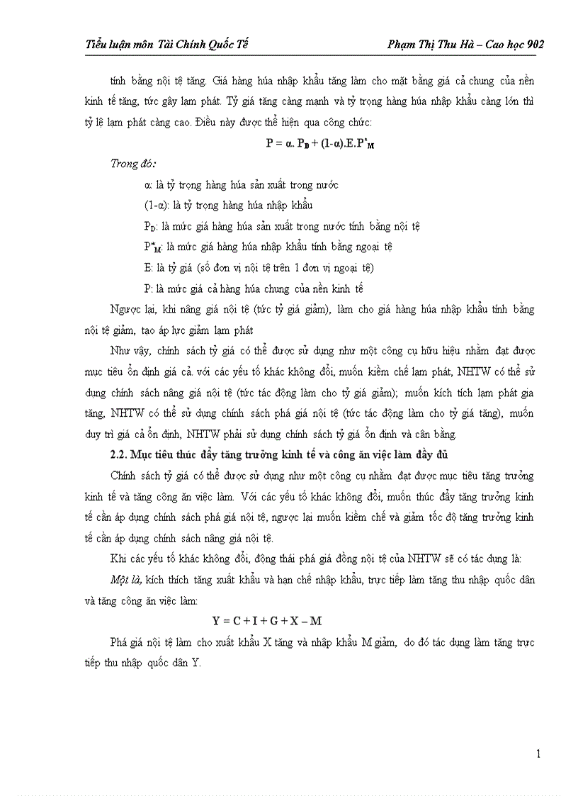 image for page Thực trạng và giải pháp điều hành chính sách tỷ giá của NHNN Việt Nam trong những năm qua 1