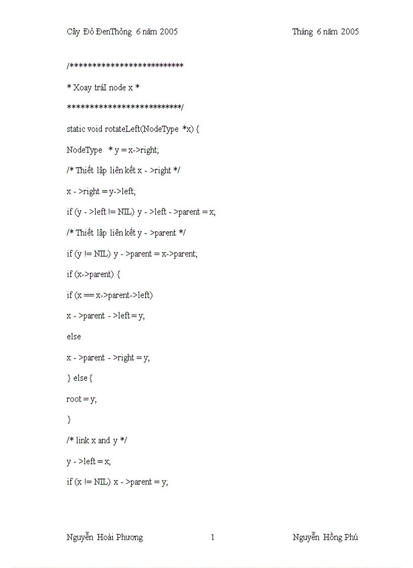 image for page Báo cáo môn cấu trúc dữ liệu Cây Đỏ Đen 1