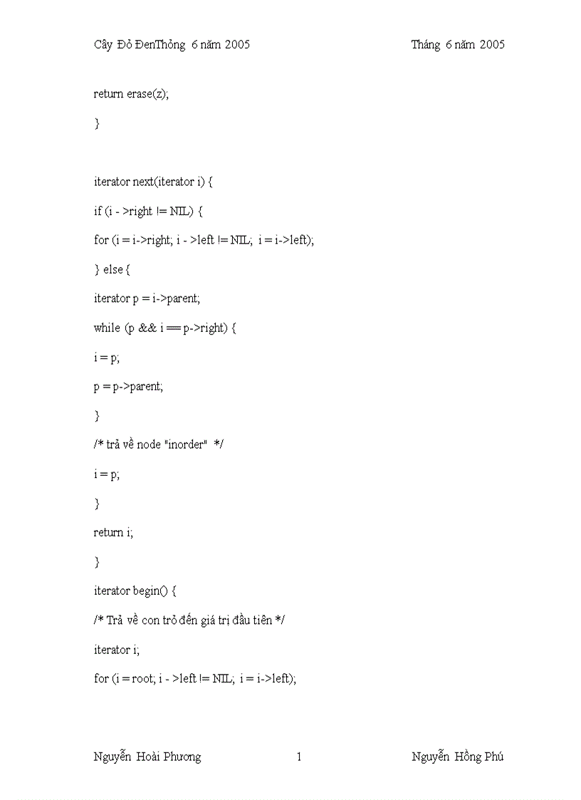 image for page Báo cáo môn cấu trúc dữ liệu Cây Đỏ Đen 1