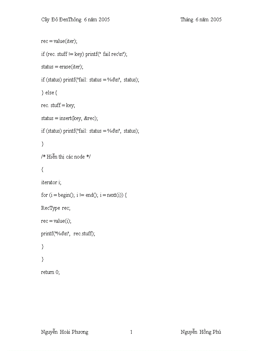image for page Báo cáo môn cấu trúc dữ liệu Cây Đỏ Đen 1