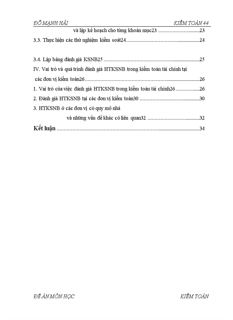 image for page Hệ thống kiểm soát nội bộ và vai trò của việc đánh giá hệ thống kiểm soát nội bộ trong kiểm toán tài chính 1