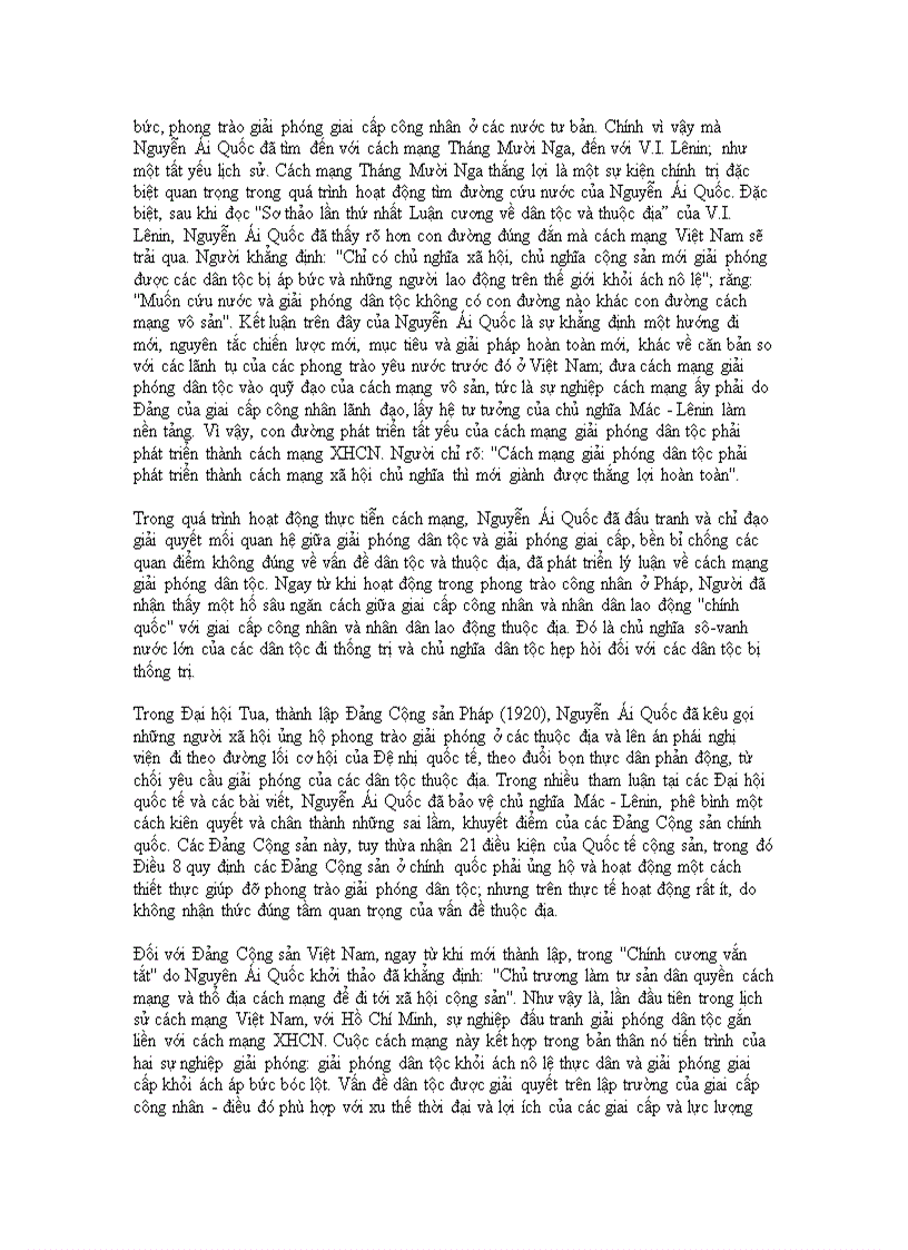 image for page Tư tưởng Hồ Chí Minh về vấn đề dân tộc