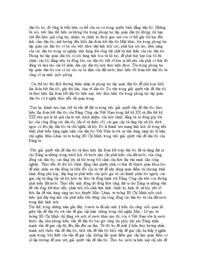 image for page Tư tưởng Hồ Chí Minh về vấn đề dân tộc