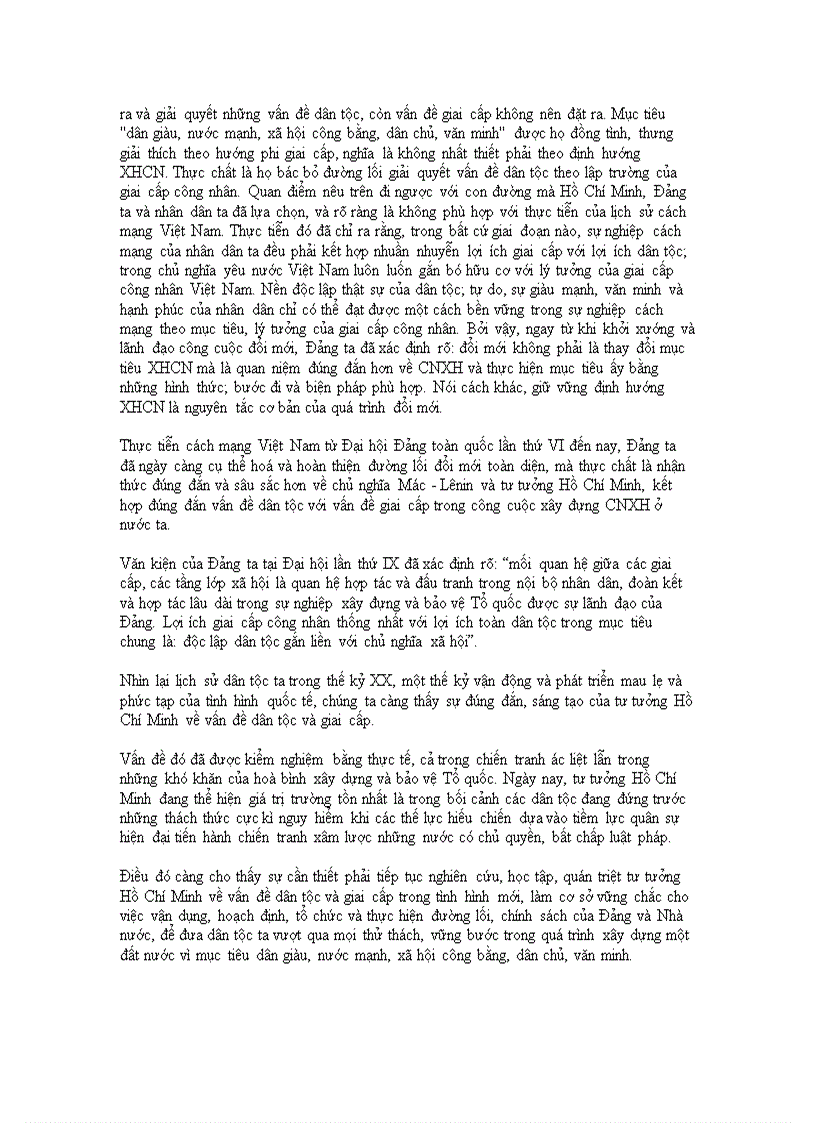 image for page Tư tưởng Hồ Chí Minh về vấn đề dân tộc