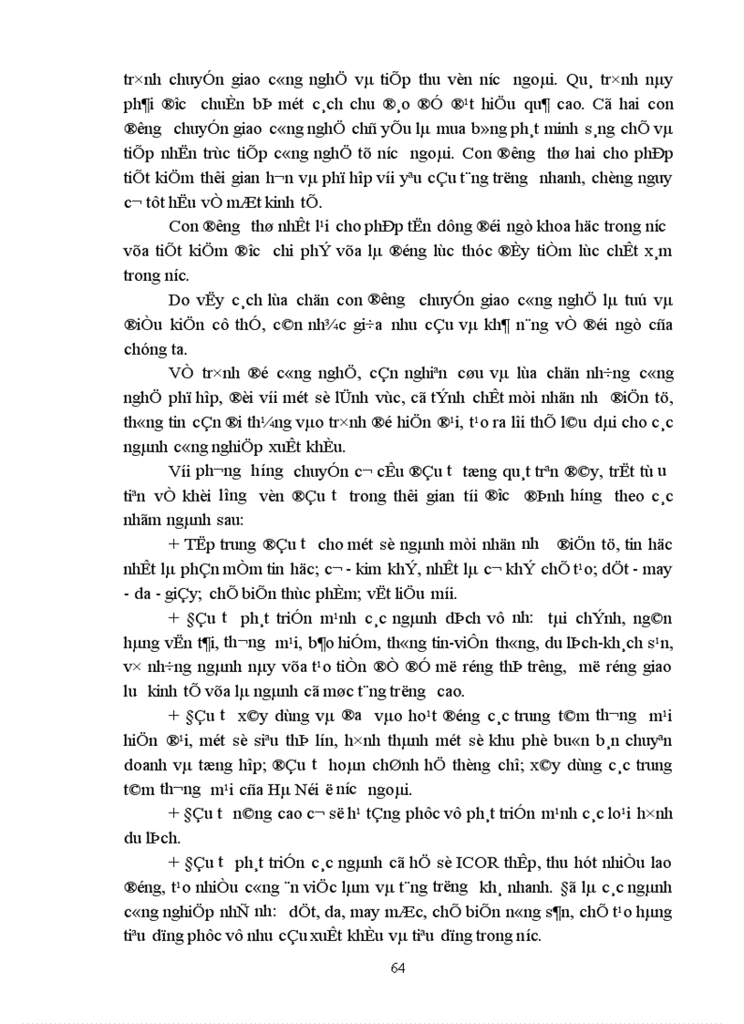 image for page Phương hướng và giải pháp chuyển dịch cơ cấu đầu tư theo ngành trên địa bàn Hà Nội giai đoạn 2001 2005