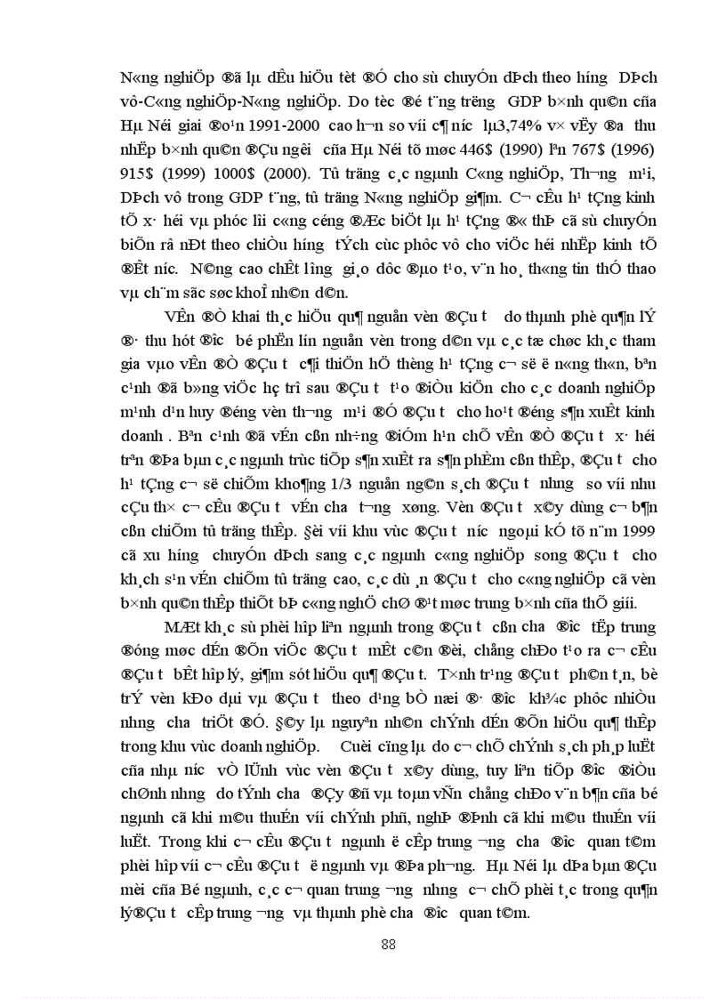 image for page Phương hướng và giải pháp chuyển dịch cơ cấu đầu tư theo ngành trên địa bàn Hà Nội giai đoạn 2001 2005