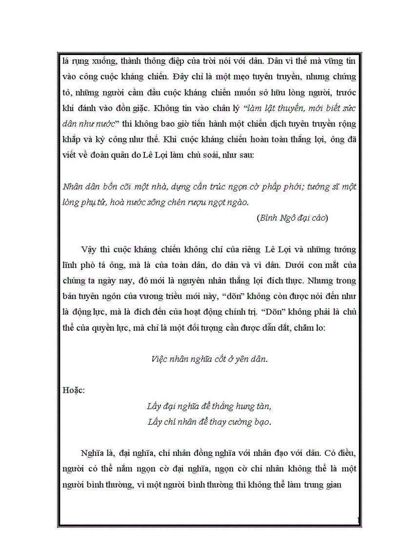 image for page Tìm hiểu về tư tưởng thân dân của nguyễn ái quốc so với các bậc tiền bối