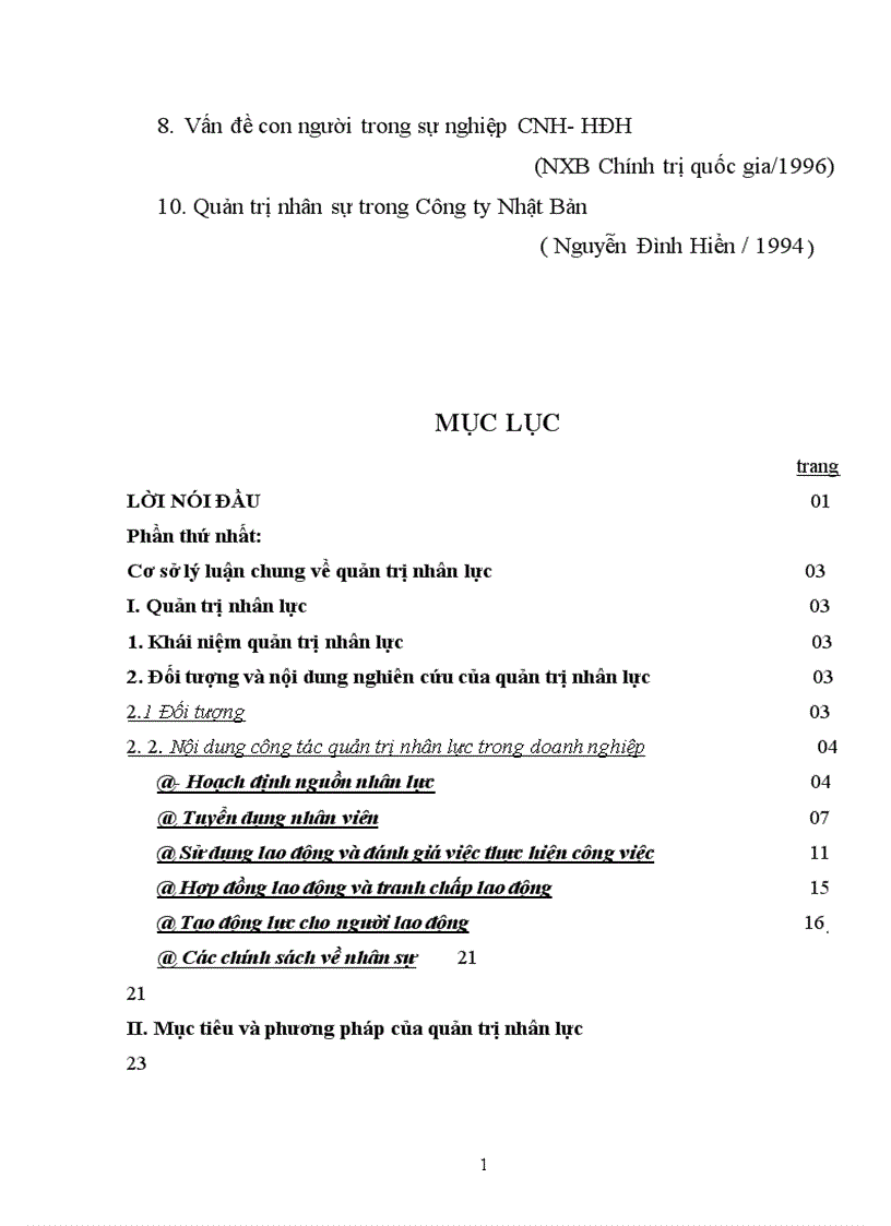 image for page Một số vấn đề về công tác quản trị nhân lực tại Công ty Điện lực Hải Phòng 1