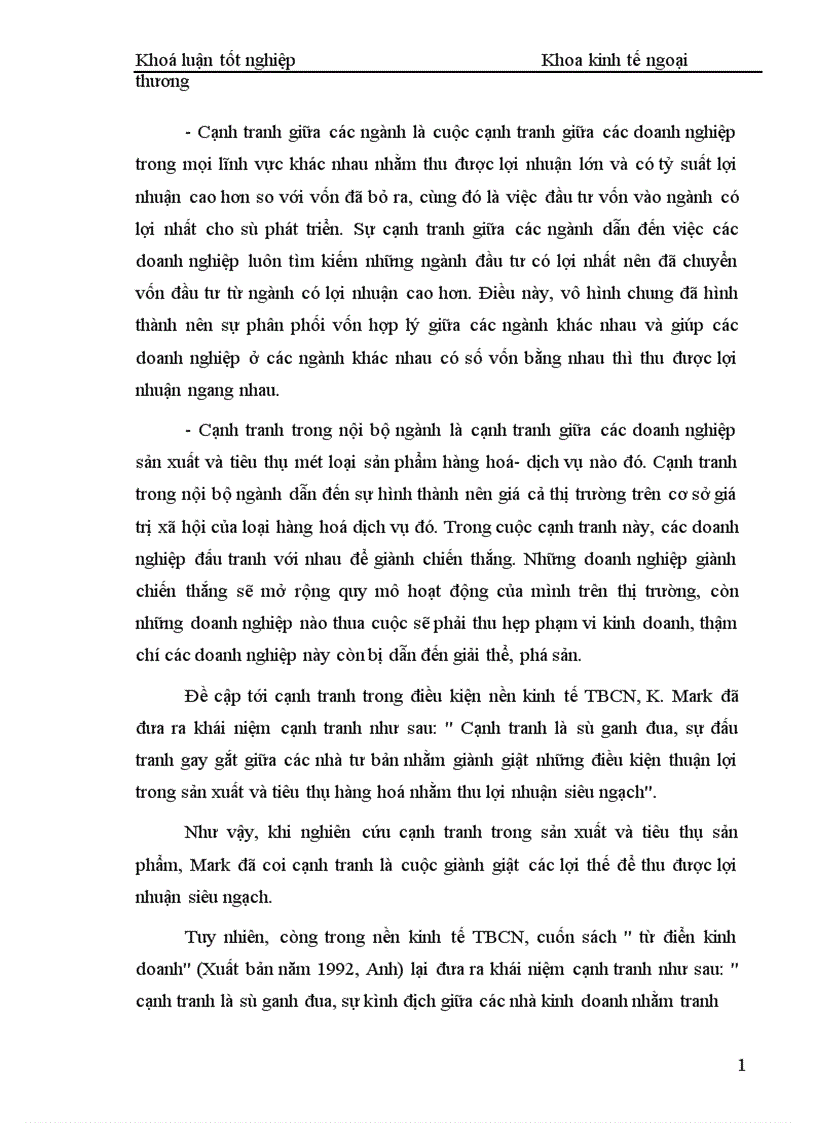 image for page Những giải pháp kinh tế nhằm nâng cao năng lực cạnh tranh của Công ty thiết bị đo điện Hà nội