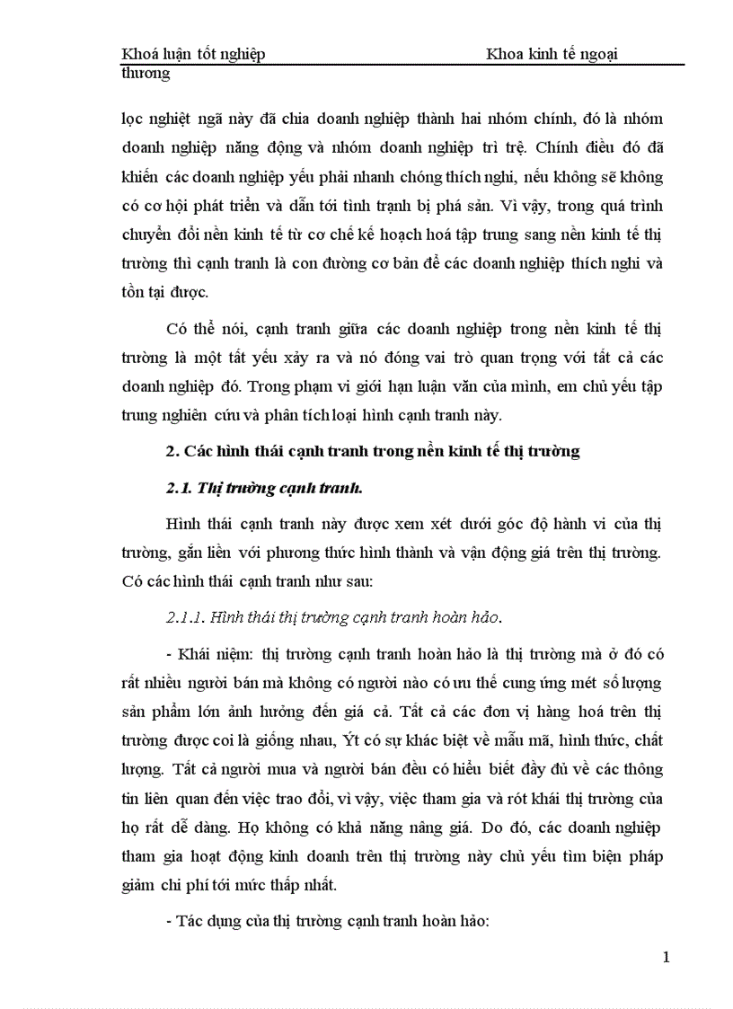 image for page Những giải pháp kinh tế nhằm nâng cao năng lực cạnh tranh của Công ty thiết bị đo điện Hà nội