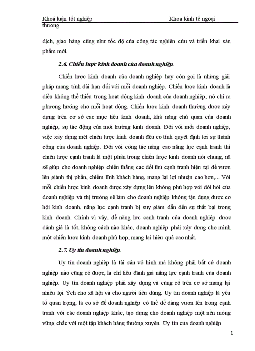 image for page Những giải pháp kinh tế nhằm nâng cao năng lực cạnh tranh của Công ty thiết bị đo điện Hà nội