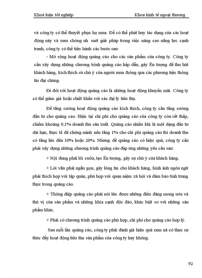 image for page Những giải pháp kinh tế nhằm nâng cao năng lực cạnh tranh của Công ty thiết bị đo điện Hà nội