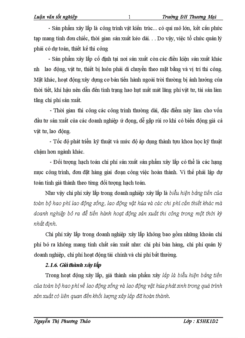image for page Quản lý chi phí xây lắp tại Công ty cổ phần đầu tư và phát triển công nghệ viễn thông truyền hình Acom