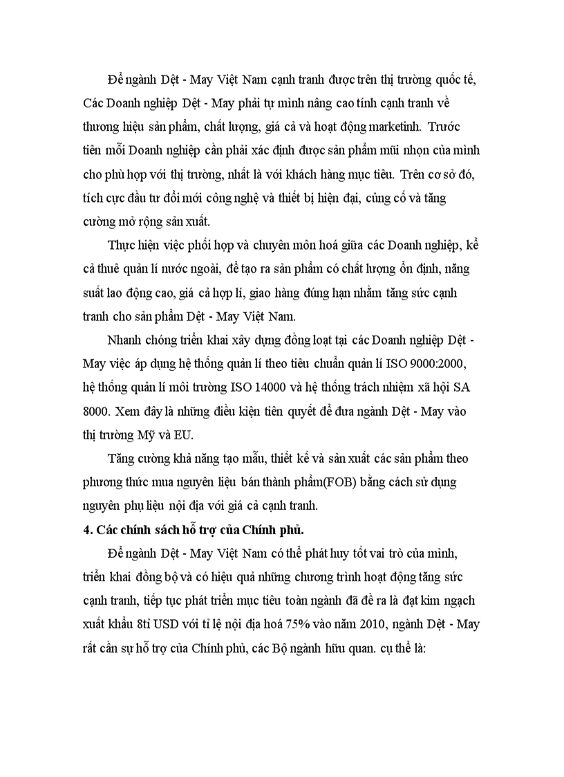 image for page Phát triển xuất khẩu hàng Dệt May trong quá trình phát triển kinh tế xã hội Việt Nam