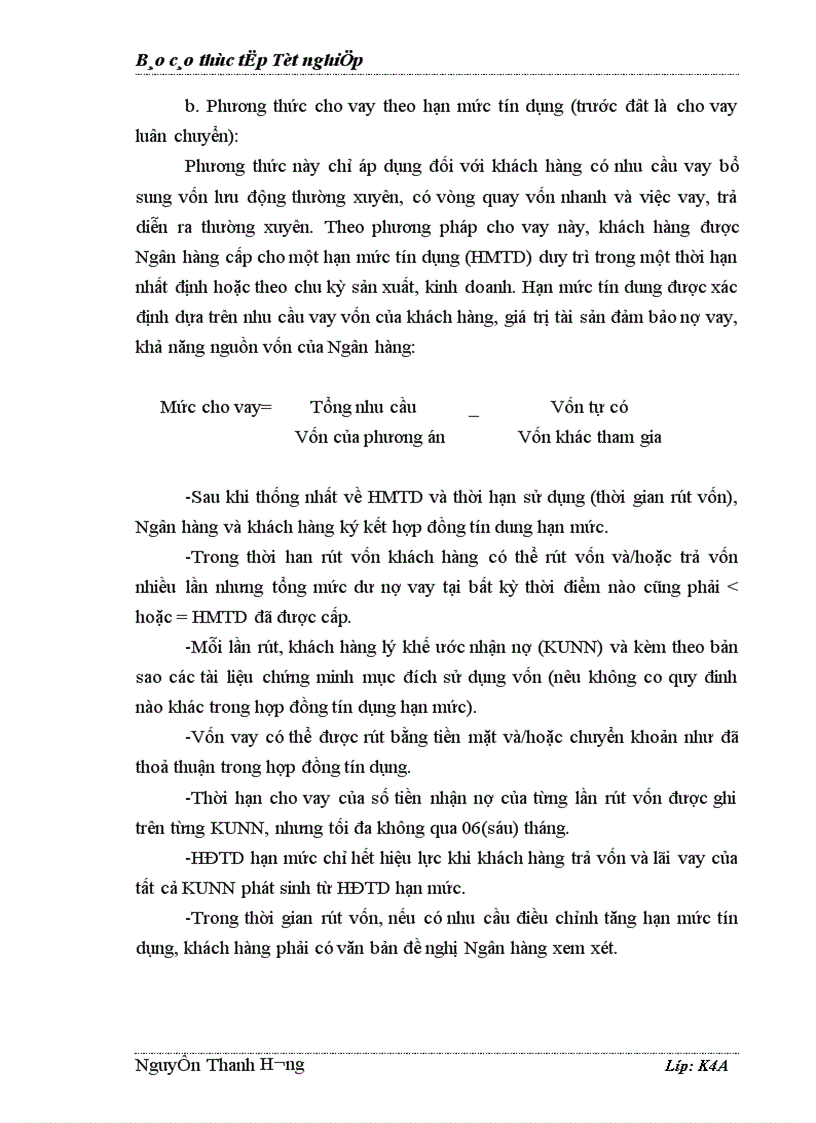 image for page Báo cáo thực tập tổng hợp tại NHNNo PTNT quận Ba Đình