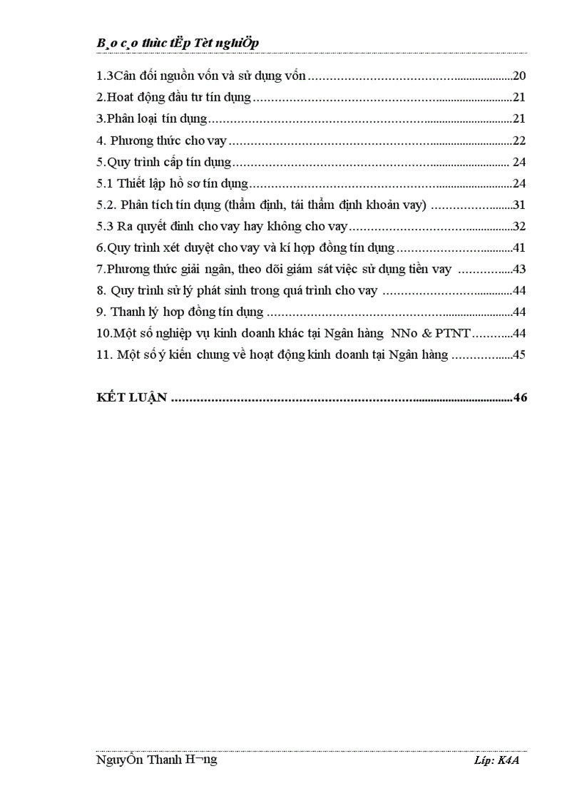 image for page Báo cáo thực tập tổng hợp tại NHNNo PTNT quận Ba Đình