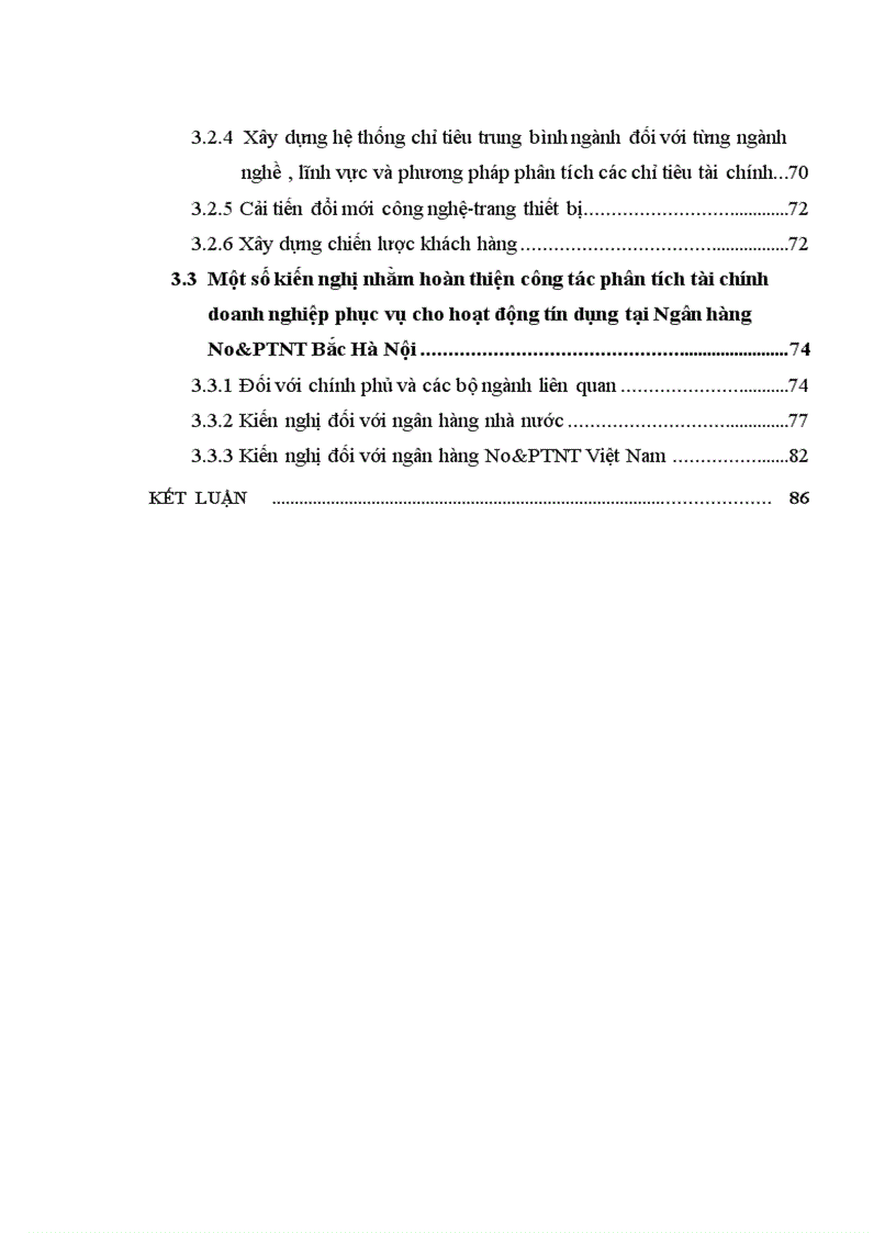 image for page Hoàn thiện công tác phân tích tài chính doanh nghiệp phục vụ cho hoạt động tín dụng tại Ngân hàng nông nghiệp và phát triển nông thôn Bắc Hà Nội 1
