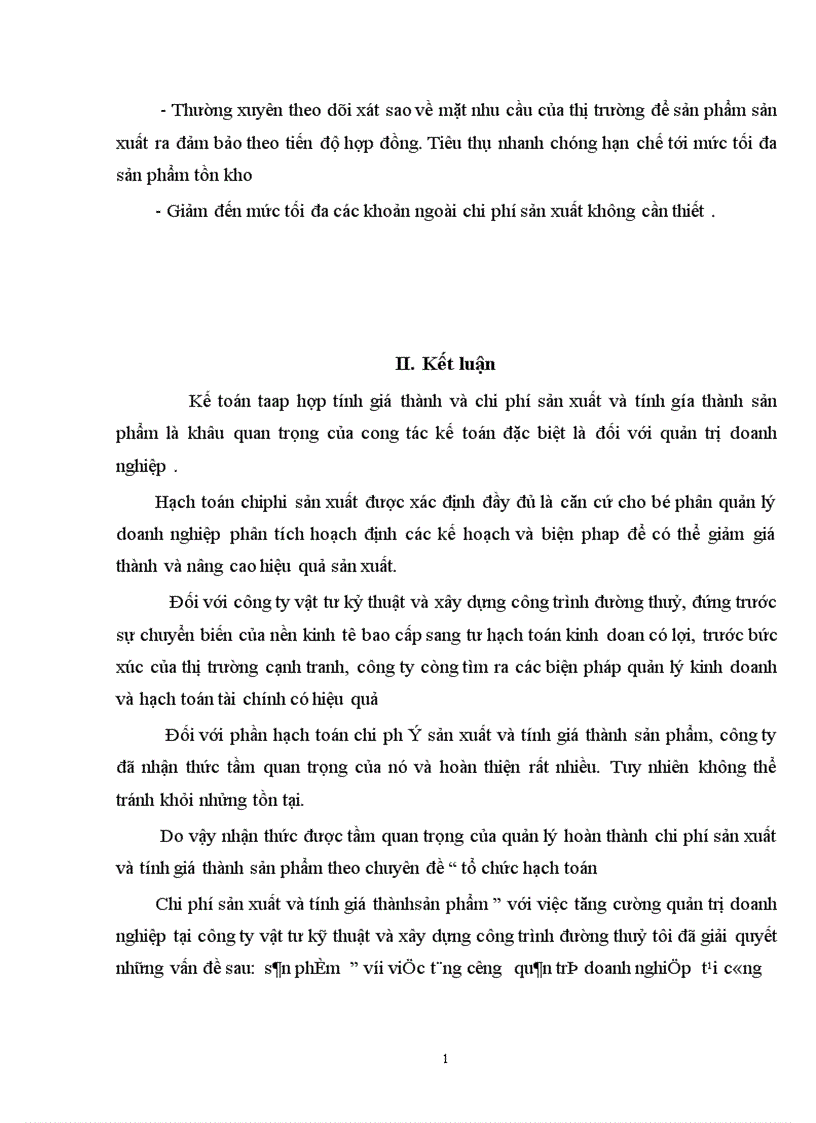 image for page Hoàn thiện kế toán chi phí sản xuất và tính giá thành sản phẩm tại công ty vật tư kỷ thuật và xây dựng công trình đường thuỷ