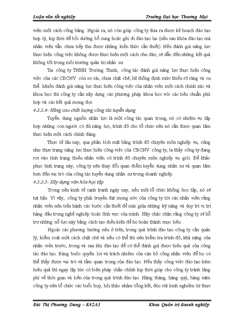 image for page Đẩy mạnh công tác đào tạo nhân viên tại công ty TNHH đầu tư phát triển thương mại Trường Thịnh 1