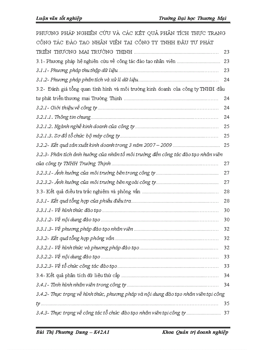 image for page Đẩy mạnh công tác đào tạo nhân viên tại công ty TNHH đầu tư phát triển thương mại Trường Thịnh 1