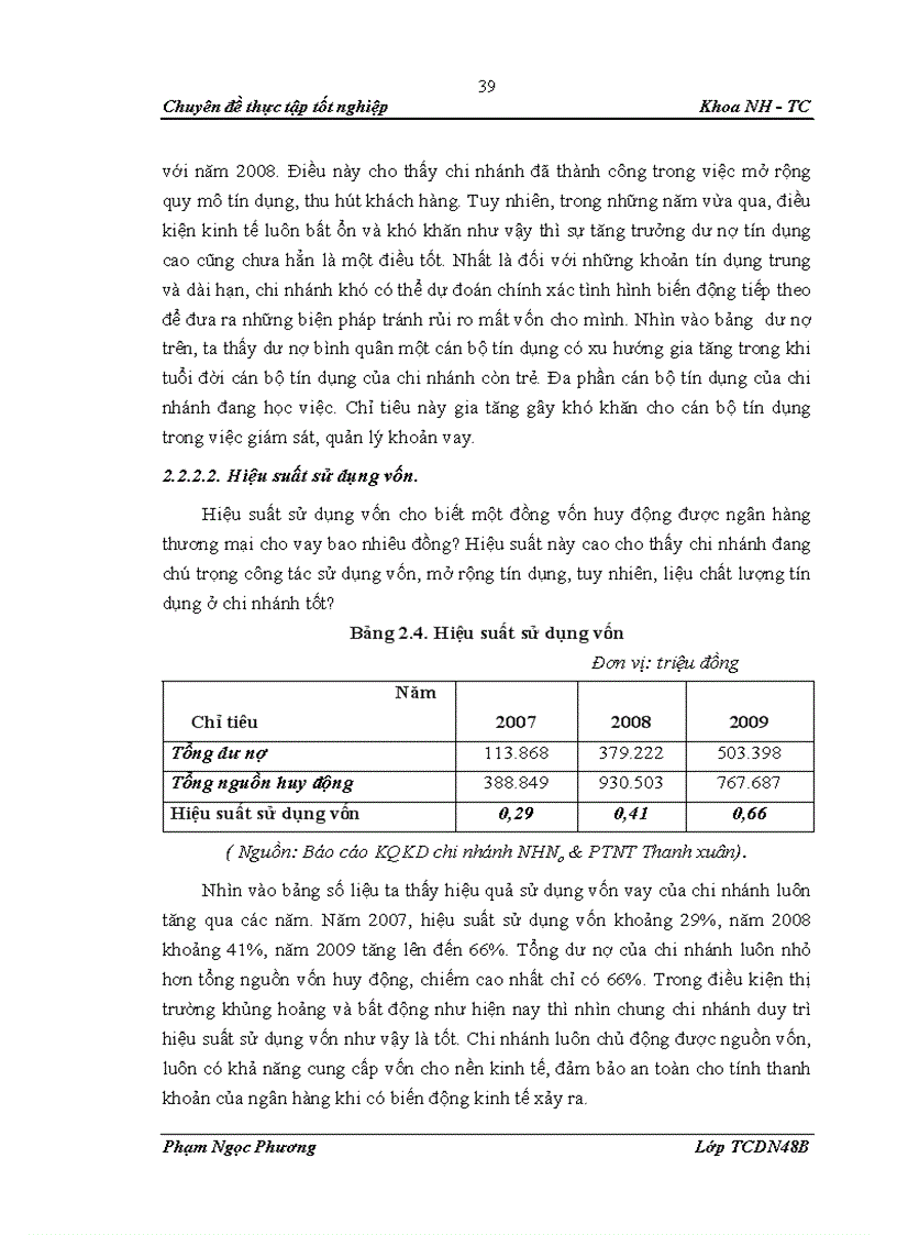 image for page Nâng cao chất lượng tín dụng tại NHNo PTNT chi nhánh Thanh Xuân