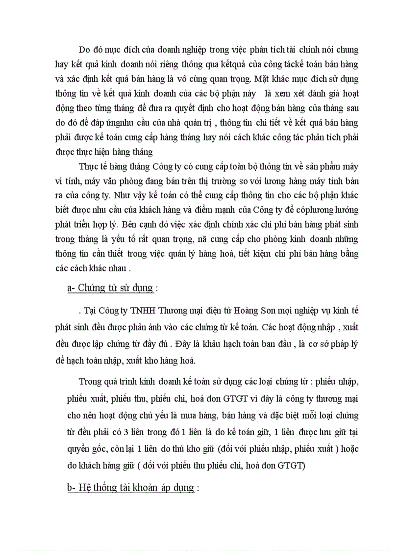 image for page Báo cáo thực tập tổng hợp tại công ty TNHH thương mại điện tử hoàng sơn 1